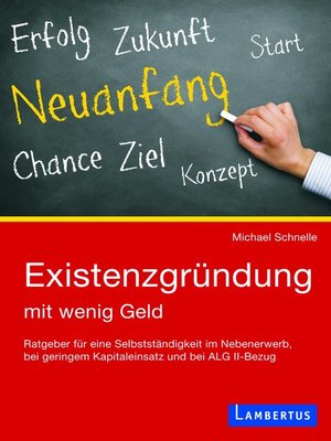 cover image of Existenzgründung mit wenig Geld